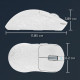 Бездротова ігрова миша AJ199 White Carbon fiber (AJ199-W)
