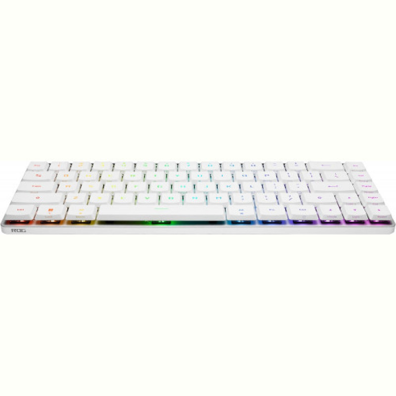 Клавиатура беспроводная Asus ROG Falchion RGB WL BT White (90MP03EC-BKMA10)