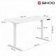 Комп’ютерний стіл з електрорегулюванням висоти Sihoo D03 1.4m White (D03-106/D03-107)