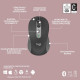 Комплект (клавіатура, миша) бездротовий Logitech Signature Slim Combo MK950 Graphite (920-012490)