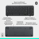 Комплект (клавиатура, мышь) беспроводной Logitech MK250 Graphite (920-013823)