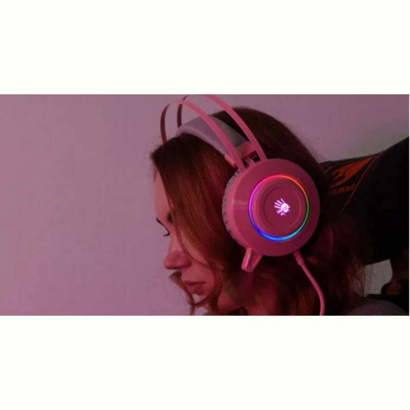 Гарнітура Bloody G521 Pink
