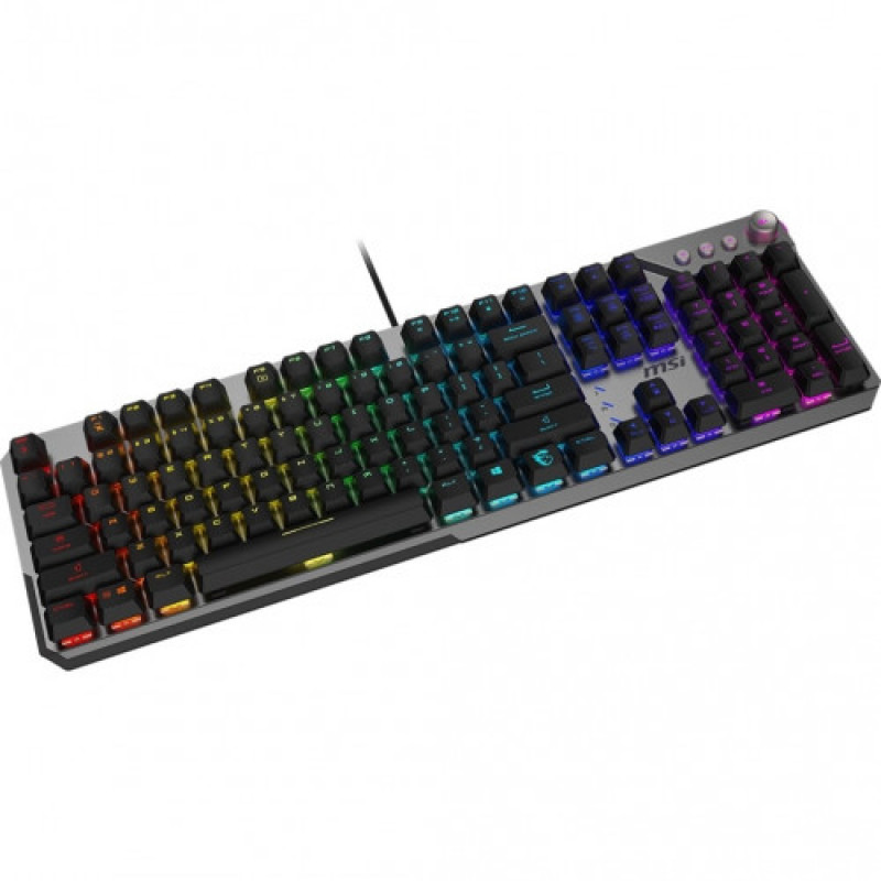 Клавиатура MSI Strike 600 Silent UA 104key Gray (S11-04UA225-CLA)