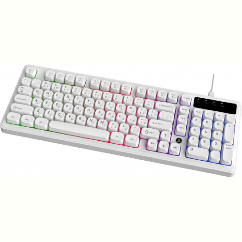 Клавіатура Ajazz AF98 Black USB-C White (AF98-W)