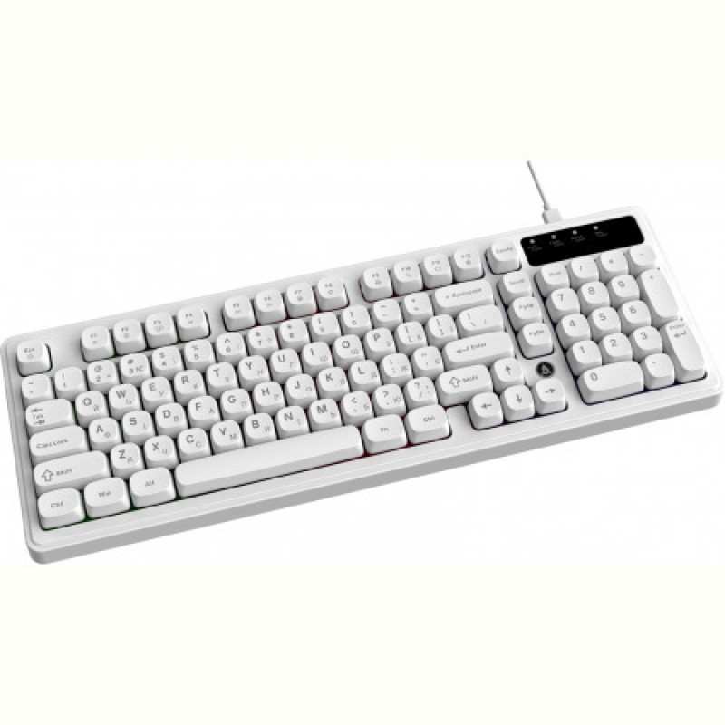 Клавіатура Ajazz AF98 Black USB-C White (AF98-W)