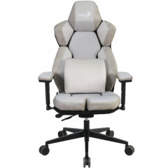 Крісло для геймерів AeroCool XTAL Loft Air Light Grey (TEGC-2100104.41)
