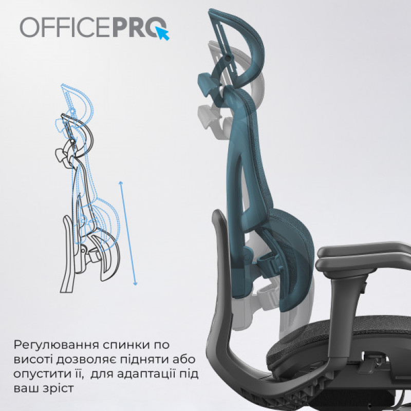 Офисное кресло OfficePro OC950B Black