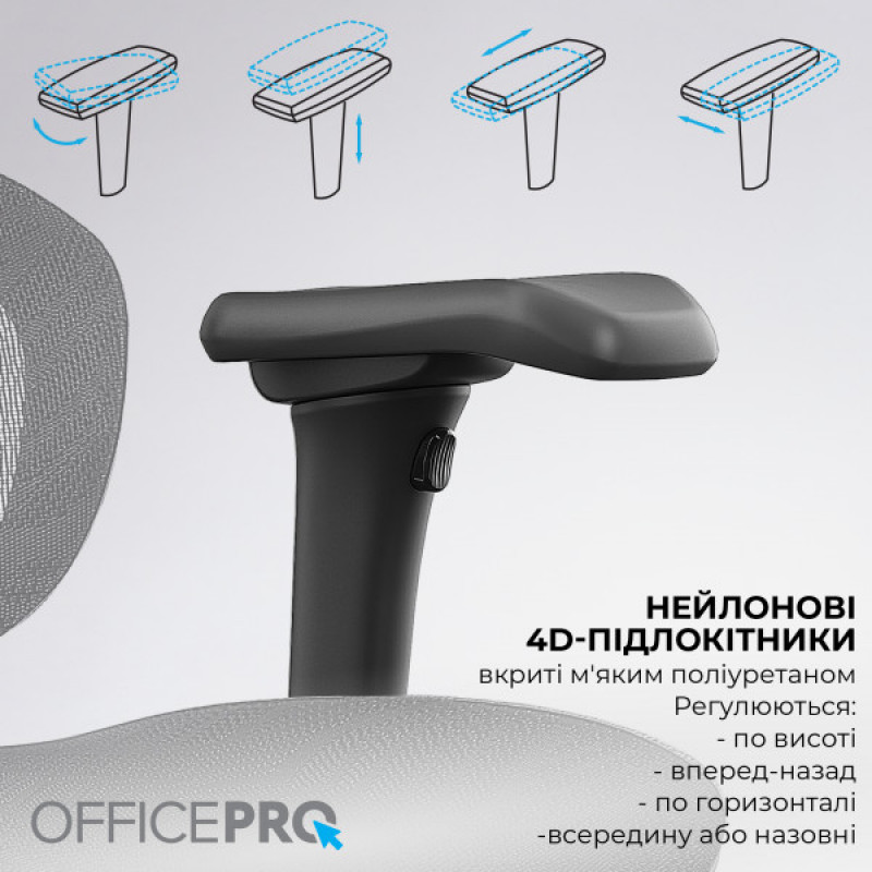 Офисное кресло OfficePro OC950B Black