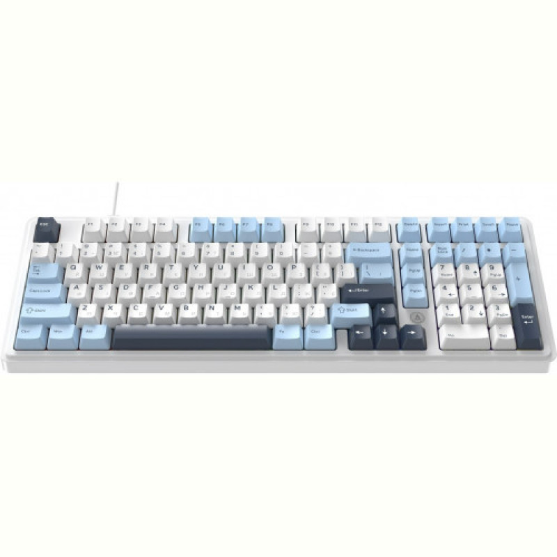Клавиатура Ajazz AK980 Max Magnetic Switch Blue/White/Dark Blue (AK980-MAX-M-BWDB)