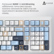Клавиатура Ajazz AK980 Max Magnetic Switch Blue/White/Dark Blue (AK980-MAX-M-BWDB)
