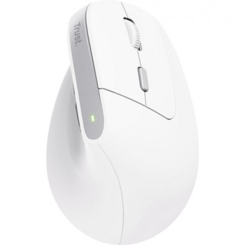 Мышь беспроводная Trust Bayo II Ergonomic White (25398)