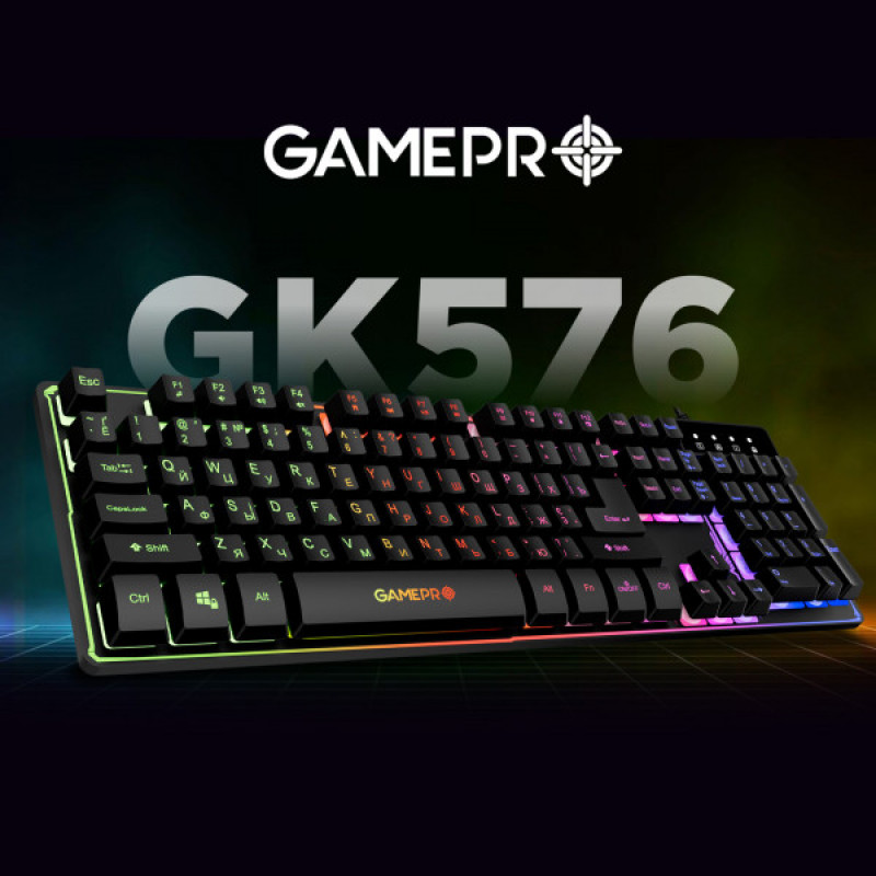 Проводная клавиатура GamePro Nitro+ (GK576)