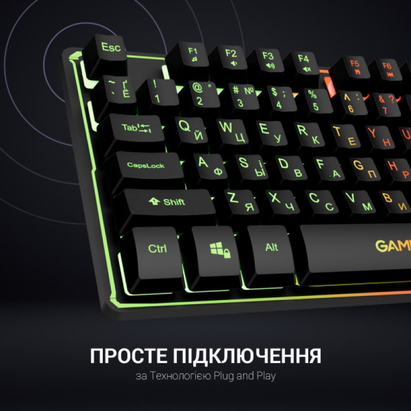 Проводная клавиатура GamePro Nitro+ (GK576)