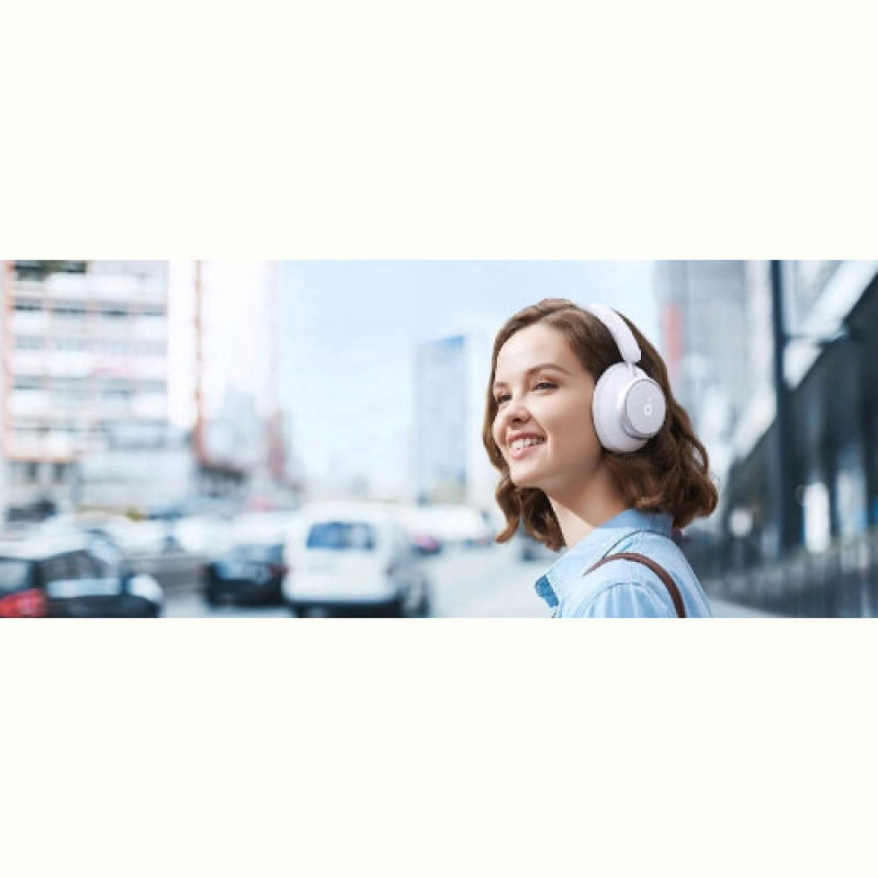 Bluetooth-гарнитура Anker SoundCore Space Q45 White (A3040G21)