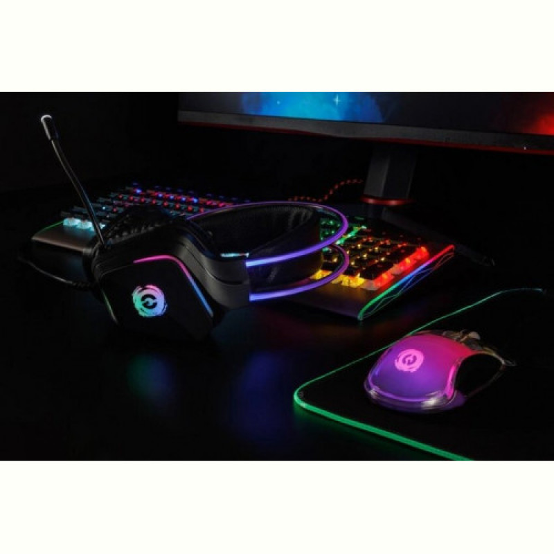 Гарнітура Canyon Darkless GH-9A Gaming 3.5 мм RGB Black (CND-SGHS9A)