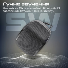 Акустична система Promate Mood 5W Black