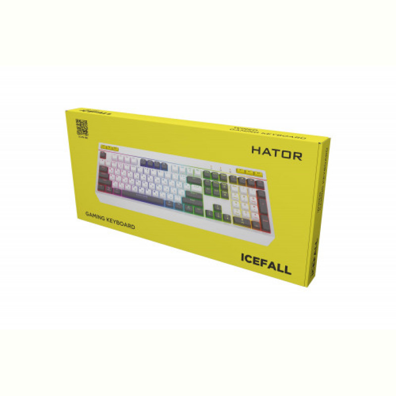 Клавіатура Hator Icefall White (HTK405UA)