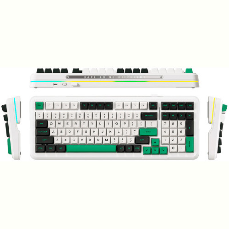 Клавіатура бездротова MCHOSE K99 Green (K99-2A)