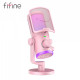 Микрофон динамический Fifine AM8PROTW USB/XLR White