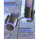 Микрофон динамический Fifine AM8PROTW USB/XLR White