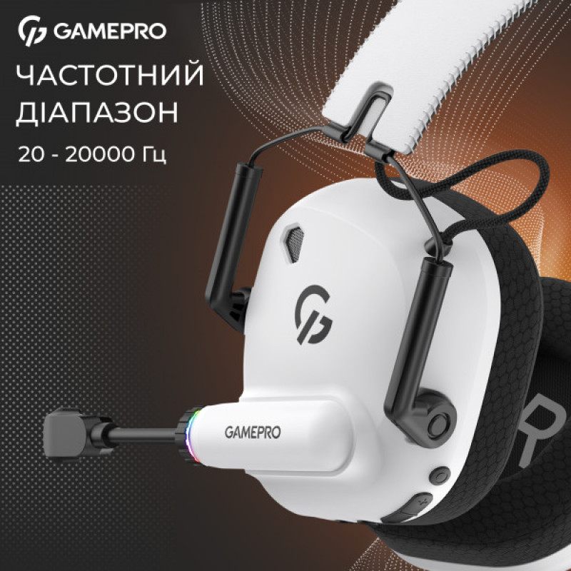 Беспроводная игровая гарнитура Gamepro Genesis Mercury Pro (HSW120W) 3-Mode