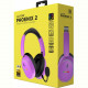Ігрова гарнітура HATOR PHOENIX 2 Hi-Res (ESH42) wireless cyber violet, SyncHUB connection