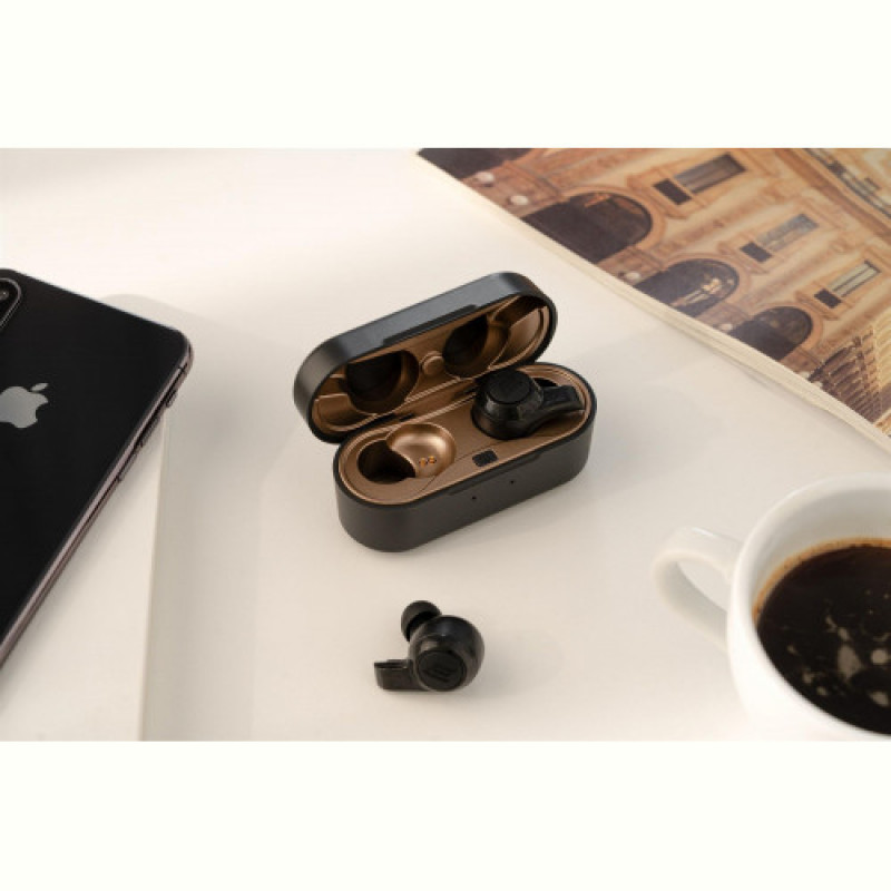 Bluetooth-гарнитура 2E Novem Pro Black (2E-EBTWNPBK)