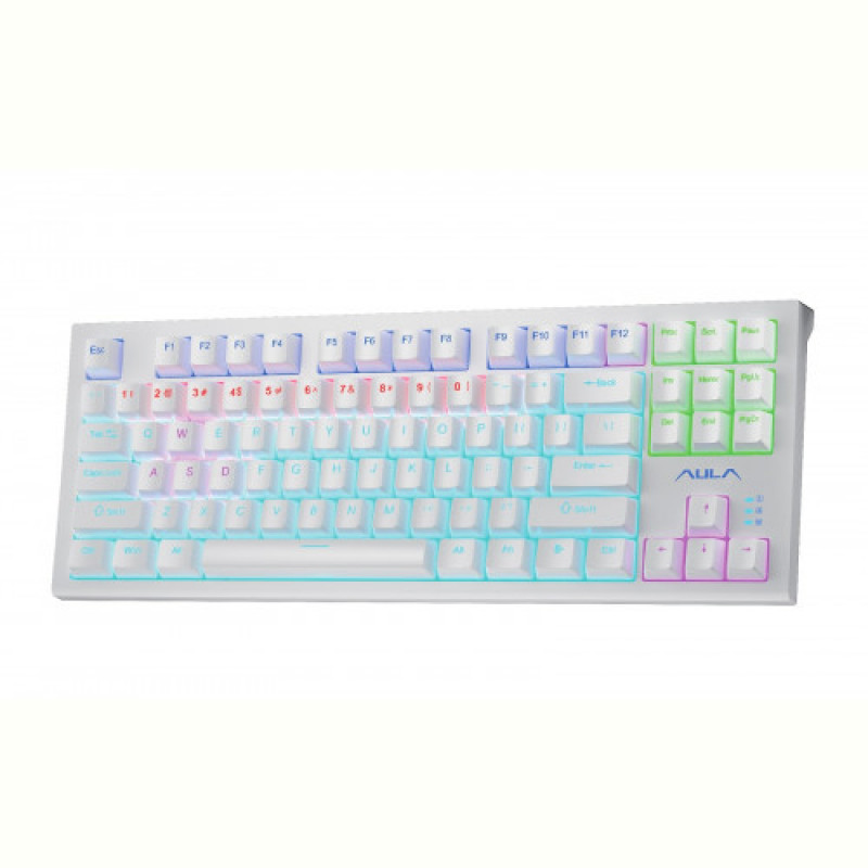 Клавіатура Aula F3032 KRGD Brown White (6948391201757)