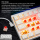 Клавіатура Ajazz NK68 Red Switch White USB-C (NK68-R-S-W)