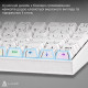 Клавіатура Ajazz NK68 Red Switch White USB-C (NK68-R-S-W)
