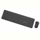Комплект (клавиатура, мышь) беспроводной Gembird KBS-WPS-01-CYRL Black
