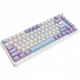 Клавиатура Ajazz AK820 Max Magnetic Switch White (AK820MAX-WM-PWB)