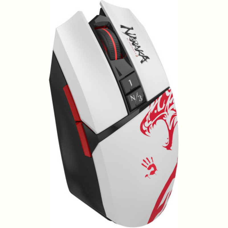Мышь беспроводная A4Tech Bloody R36 Ultra Naraka White