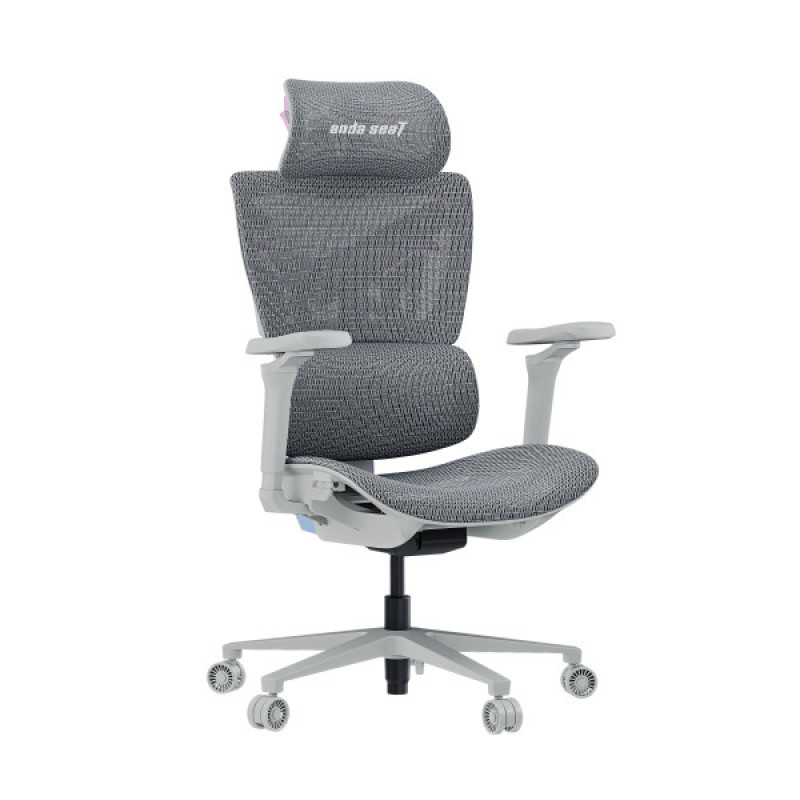 Крісло ігрове Anda Seat X-Air Pro Size XL Mesh Gray Twilight (AD-WY-01-GGSP-G01)