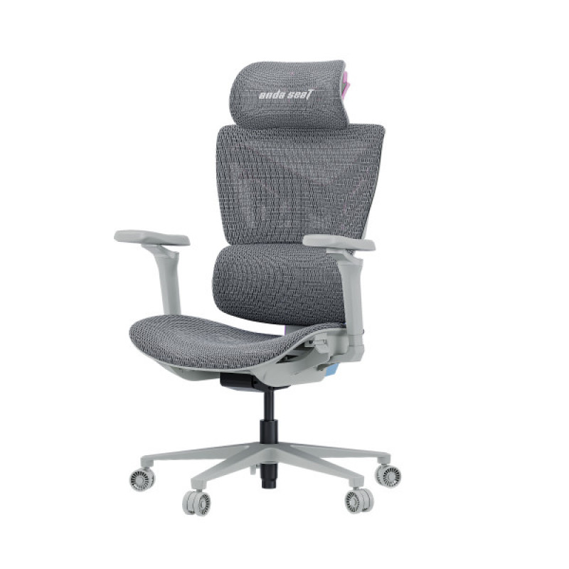 Крісло ігрове Anda Seat X-Air Pro Size XL Mesh Gray Twilight (AD-WY-01-GGSP-G01)