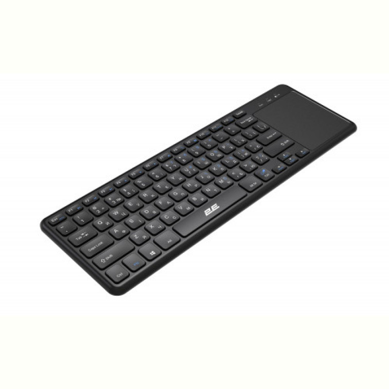 Клавіатура бездротова 2E KT100 WL Ukr Black (2E-KT100WB_UA)