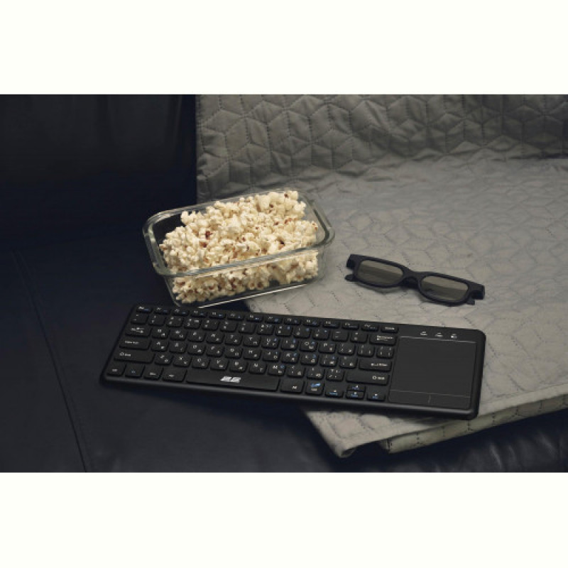 Клавіатура бездротова 2E KT100 WL Ukr Black (2E-KT100WB_UA)