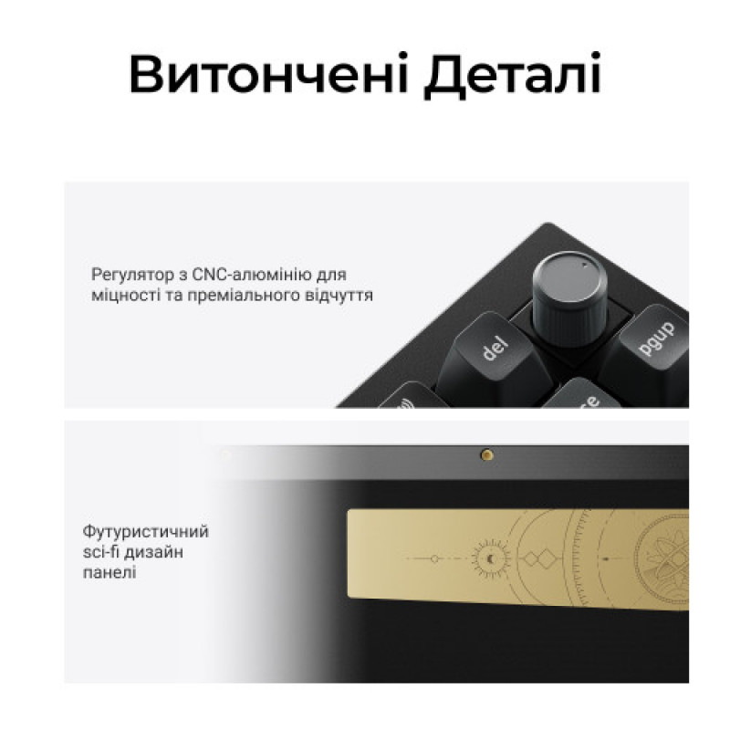Клавиатура беспроводная Keychron Q1 Ultra Keychron Red Switch Black RGB (Q1U-M1-UA)