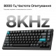 Клавиатура беспроводная Keychron Q1 Ultra Keychron Red Switch Black RGB (Q1U-M1-UA)