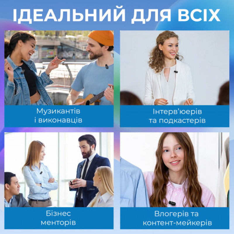 Беспроводной петличный микрофон BOYA mini-23 Type-C Black