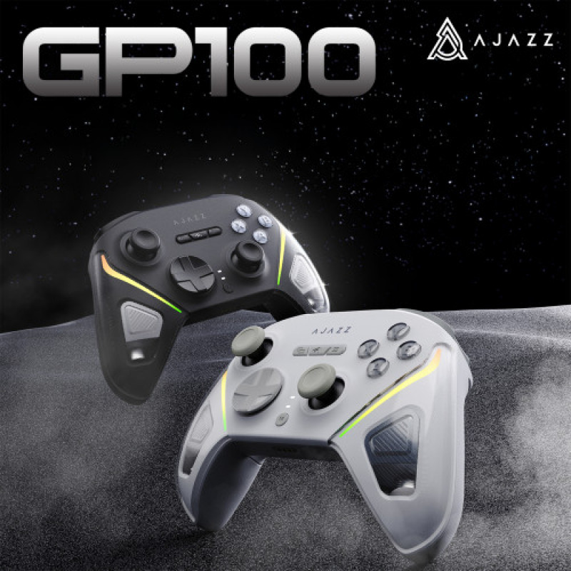 Геймпад Ajazz GP100S RGB White