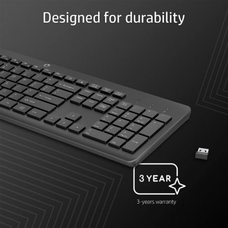 Клавиатура беспроводная HP 230 WL Black (3L1E7AA)