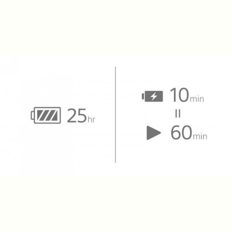 Bluetooth-гарнітура Sony WI-C100 Black (WIC100B.CE7)