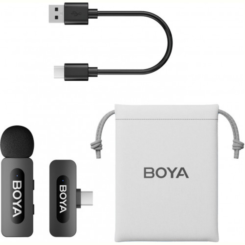 Мікрофон BOYA BY-V10 Type-C Black