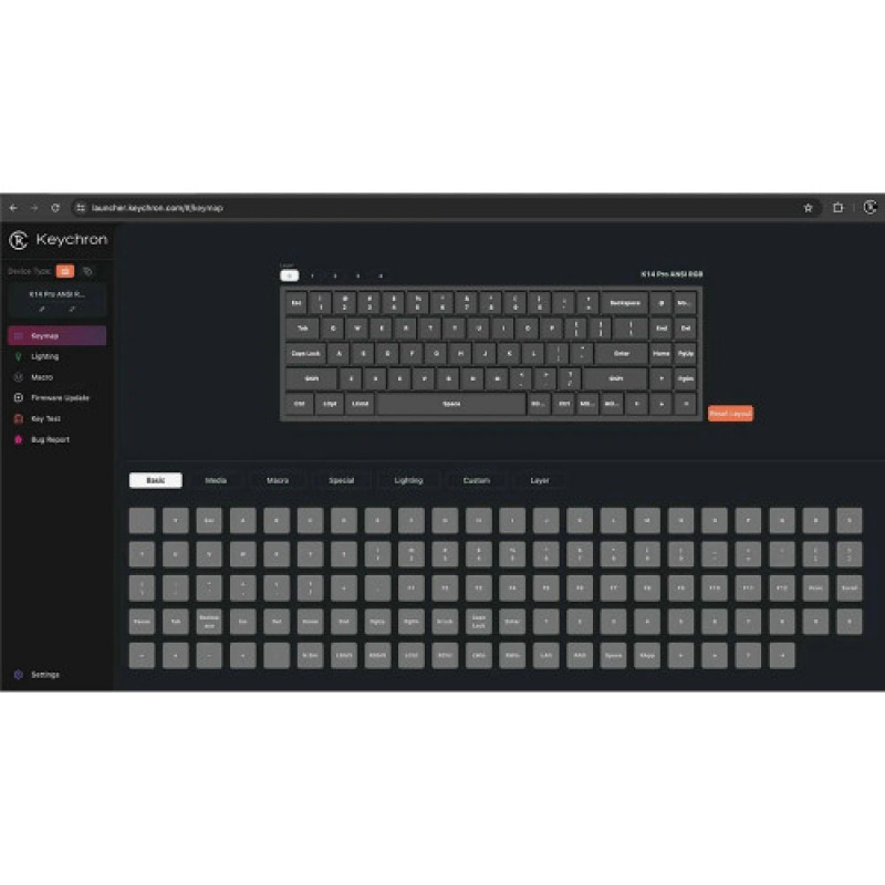 Клавиатура беспроводная Keychron K17 PRO 100Key (K17P-H2-UA)
