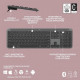 Клавiатура бездротова Logitech Signature Slim K950 US Graphite USB (920-012465)