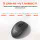 Мышь беспроводная Meetion BTM100R Black/Steel Gray (MT-BTM100R-A)