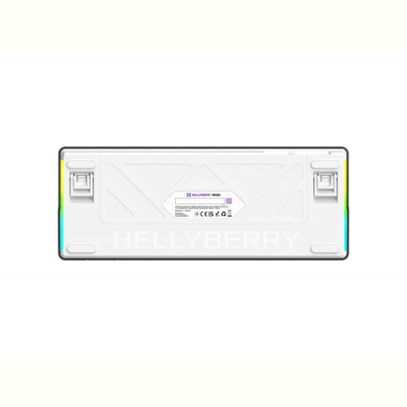 Клавиатура Hator Hellyberry HK60 White/Violet