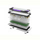 Клавиатура Hator Hellyberry HK60 White/Violet