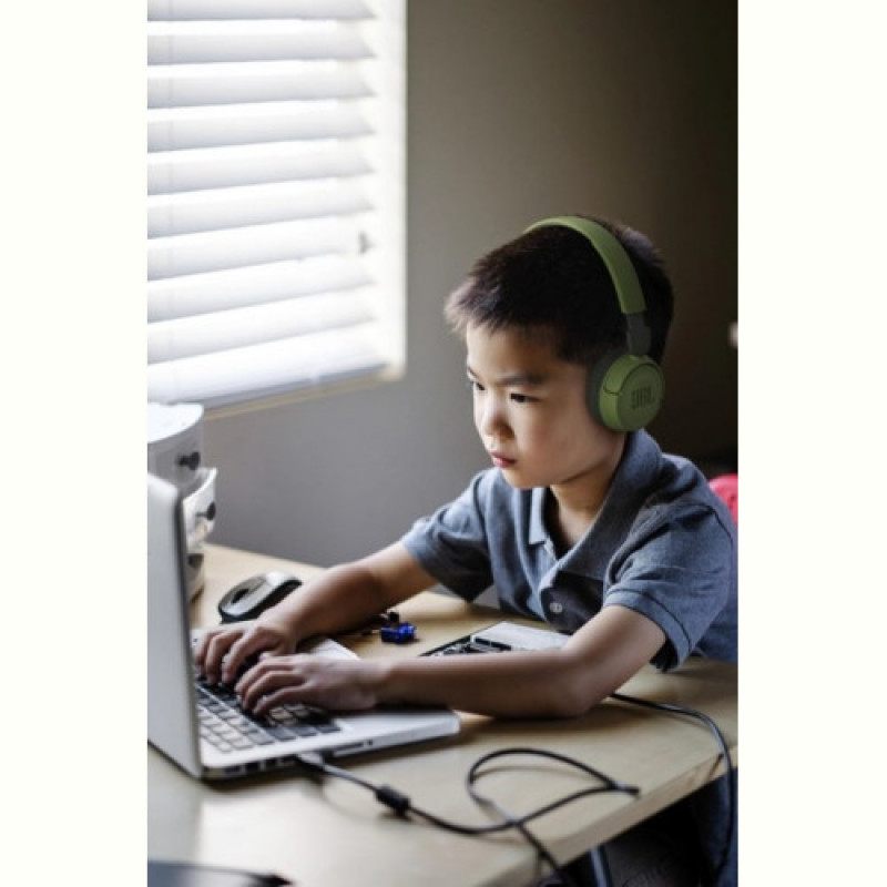 Bluetooth-гарнітура JBL JR310BT Green (JBLJR310BTGRN)